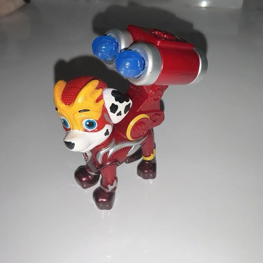 Spin Master Paw Patrol Mighty Pups Super Paws Marshall Action Figure